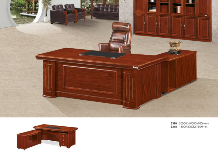Office desk and chair series-4